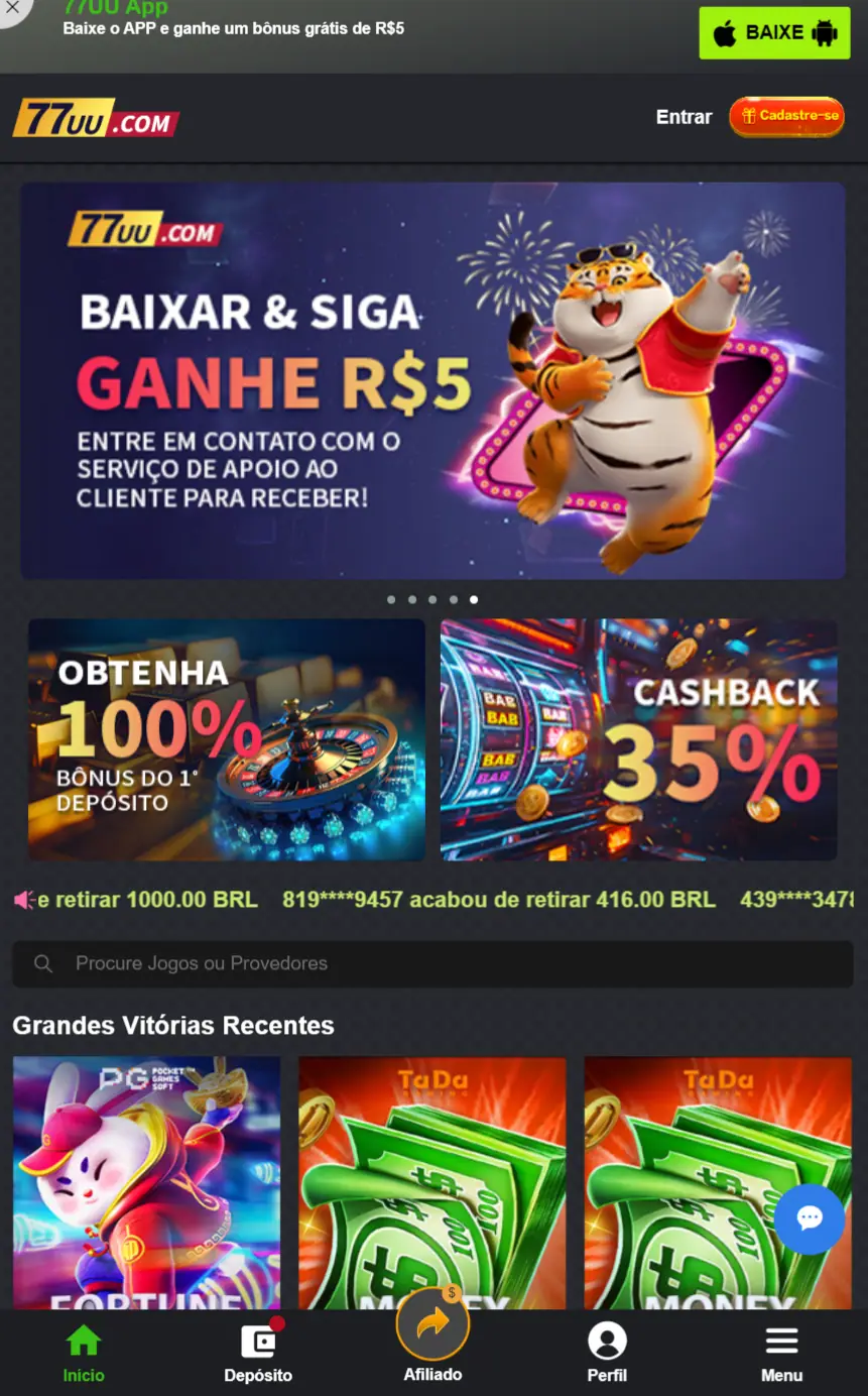77uu Versão nova jackpots milionários confiável Ganhe Agora